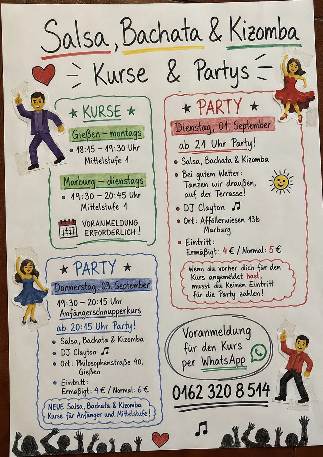 Salsa, Bachata & Kizomba Party Gießen