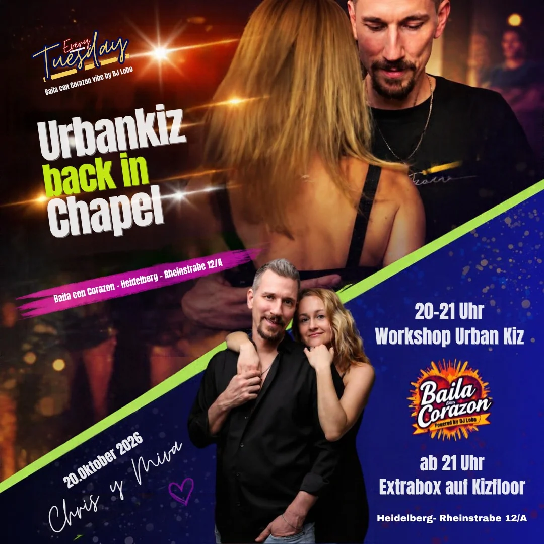 Urbankiz back in Chapel with Chris y Mira
