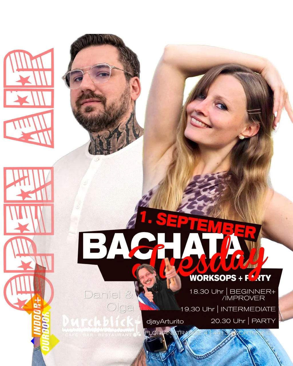 Bachata Tuesday Workshops + Party