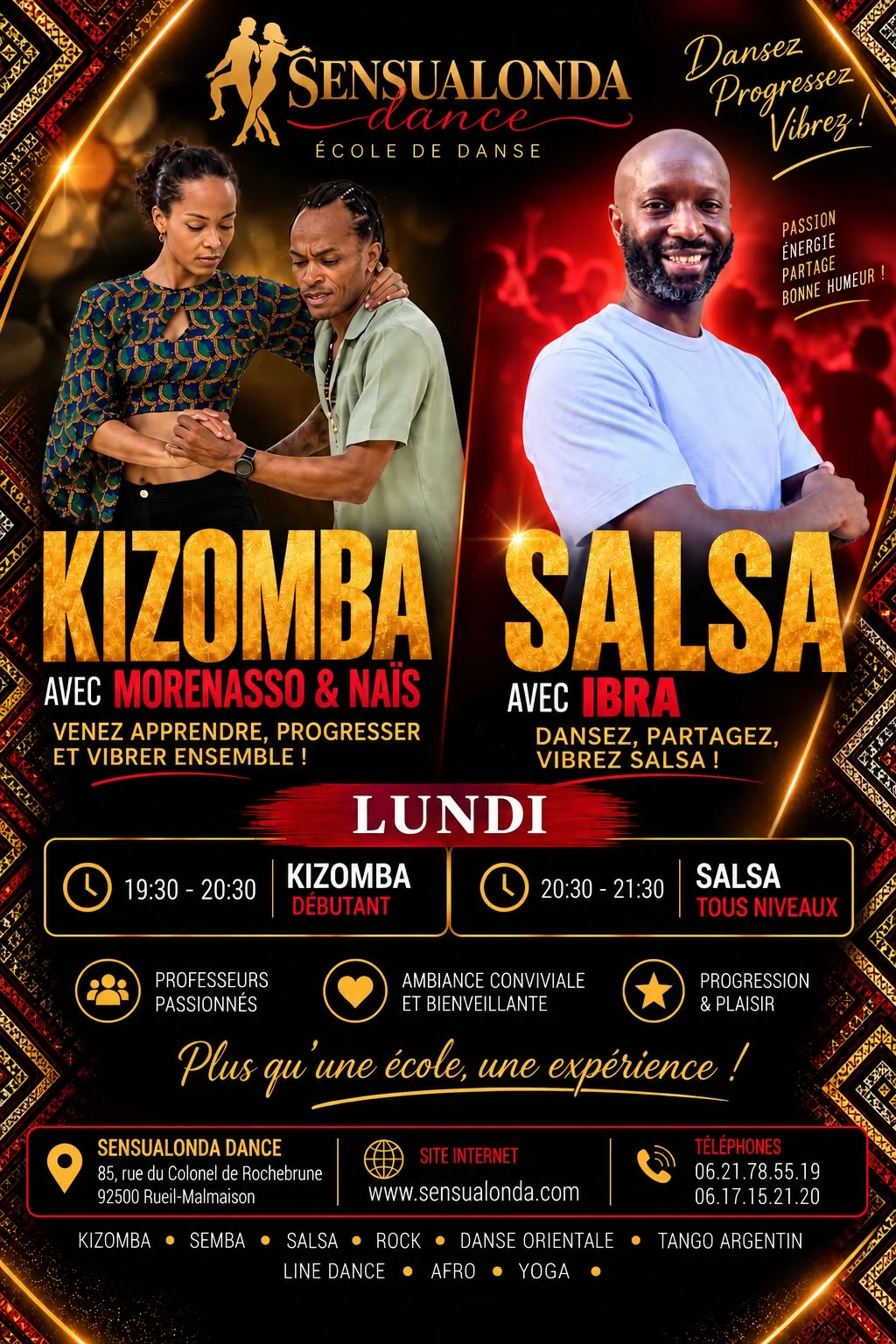 Salsa, Bachata & Kizomba at Sensualonda marsi, Rueil Malmaison