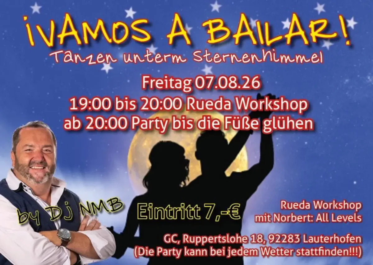 ¡VAMOS A BAILAR! Tanzen unterm Sternenhimmel