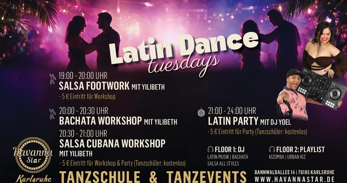LATIN TUESDAY in HAVANNA STAR
