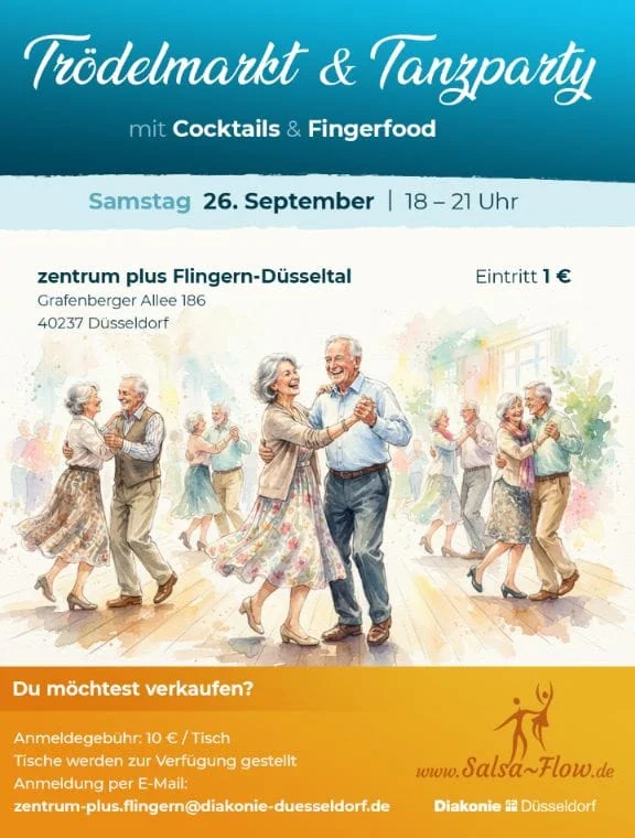 Trödelmarkt & Tanzparty – Salsa and Bachata in Düsseldorf (Duesseldorf)