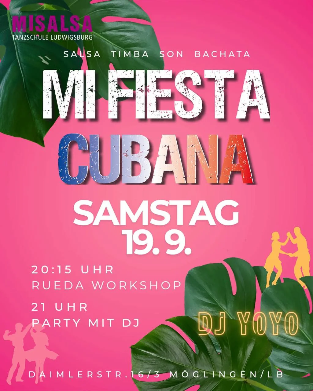 Mifiesta Cubana – Salsa and Bachata in Möglingen