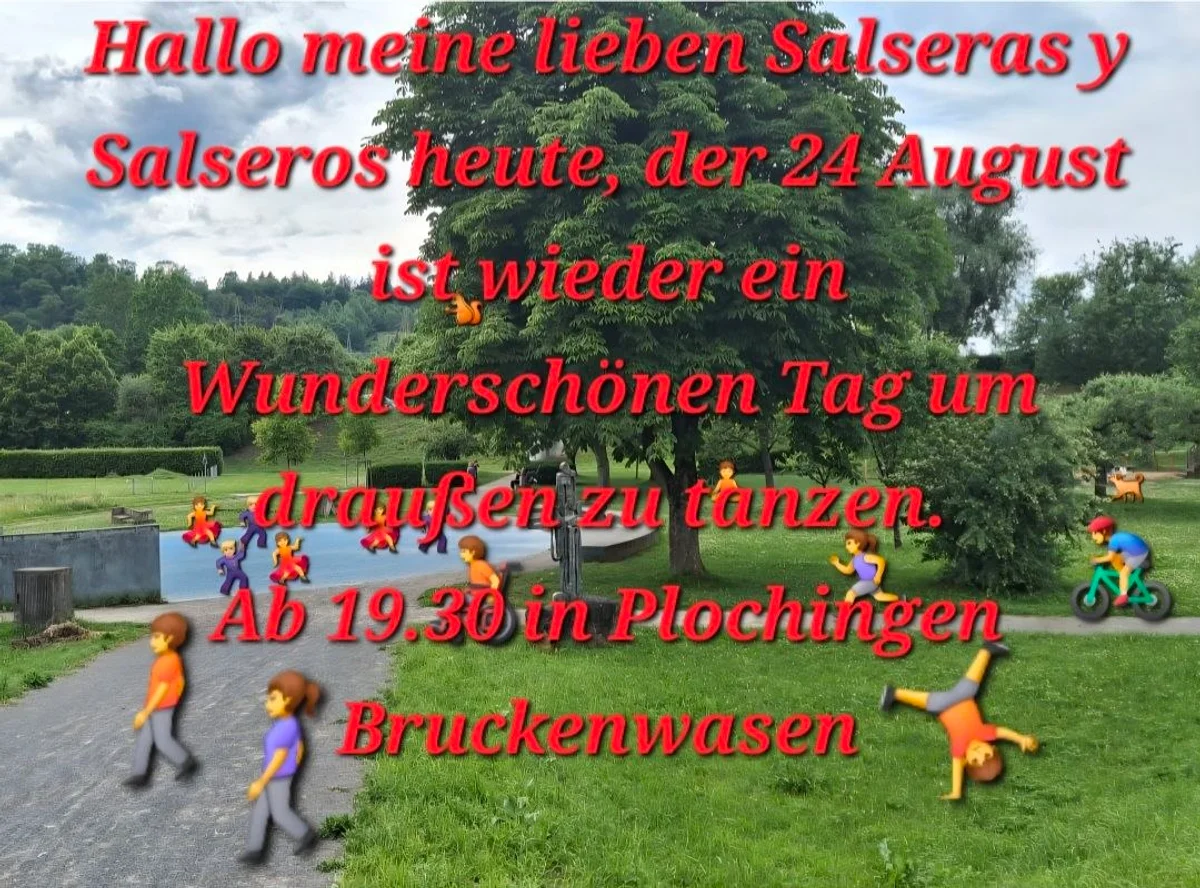 Salsa draußen tanzen