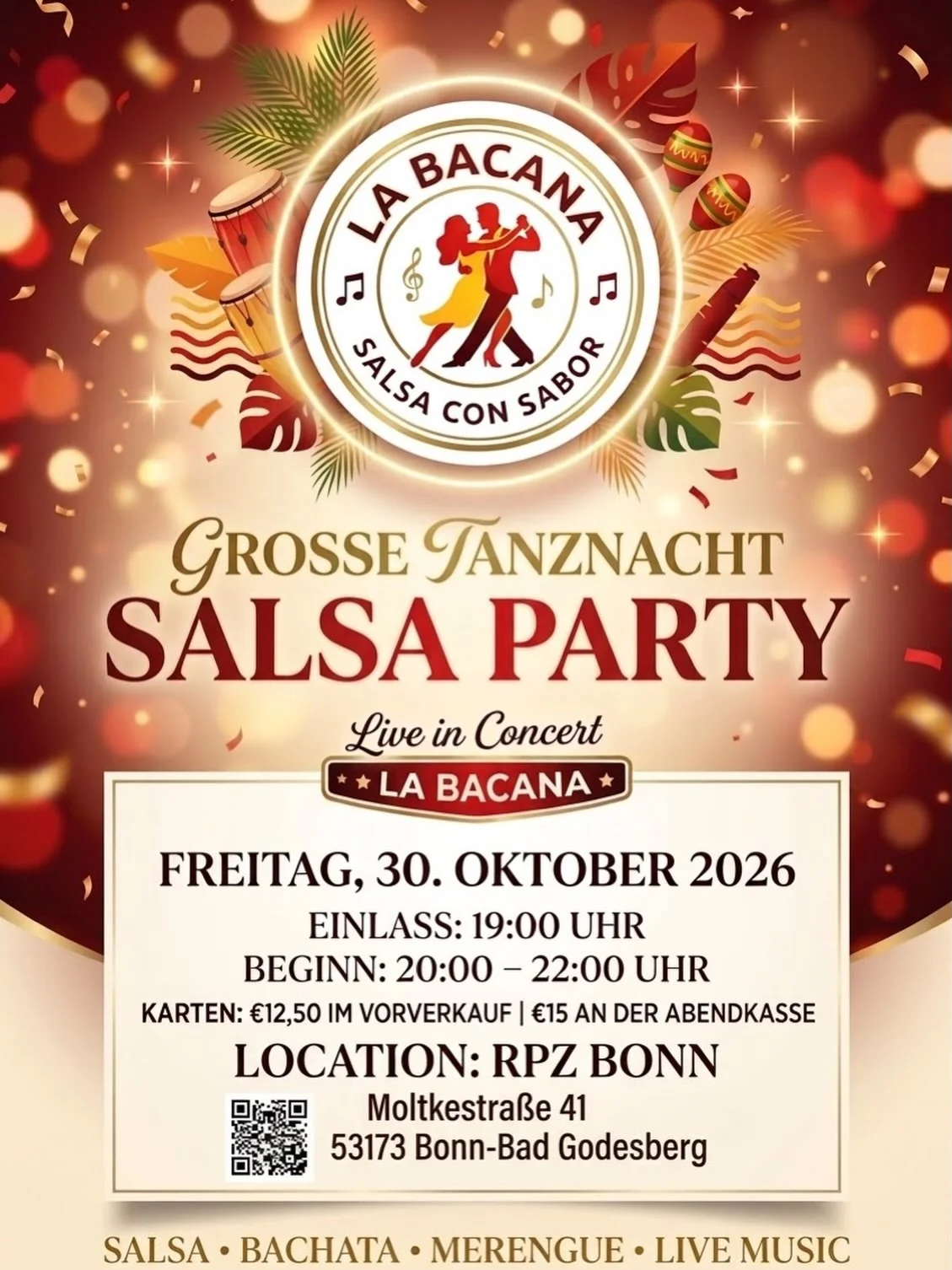 Grosse Tanznacht Salsa Party