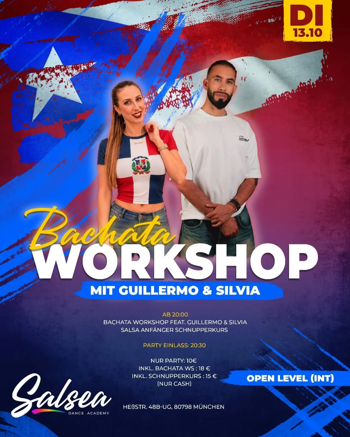 Bachata Workshop mit Guillermo & Silvia