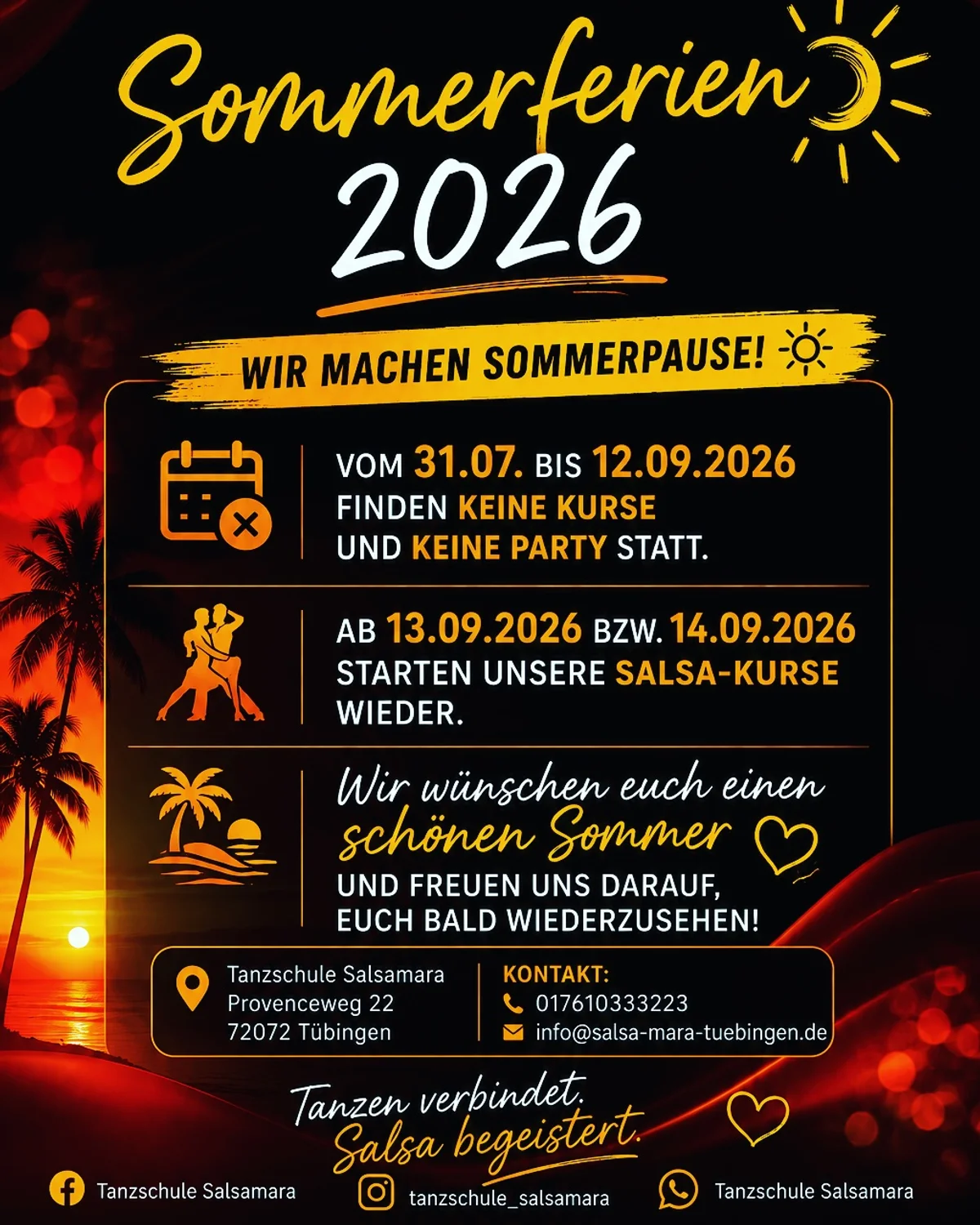 Salsa-Kurse Neustart