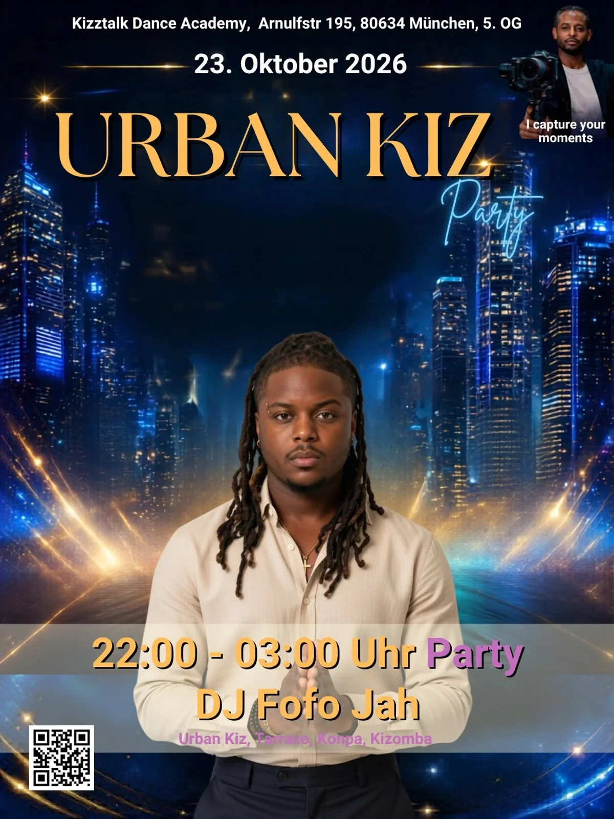 UrbanKiz Party @Kizztalk mit DJ FoFo-Jah