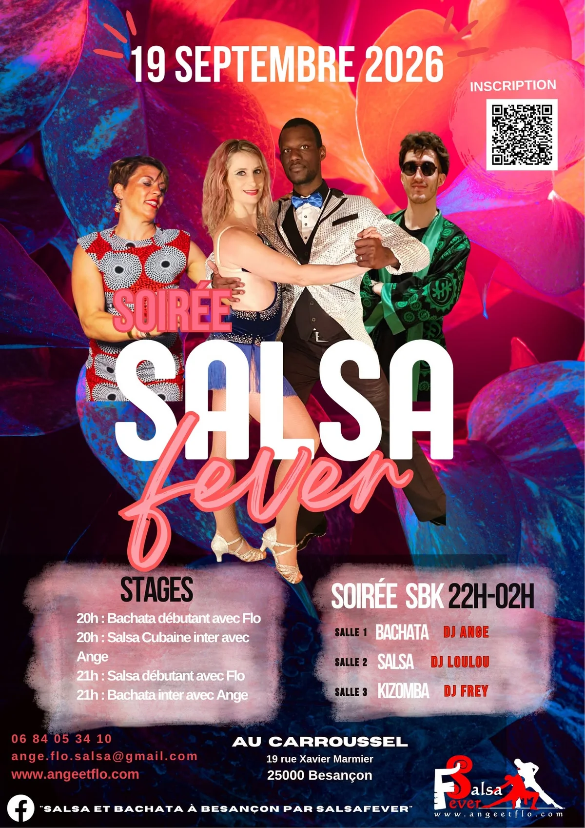 Salsa at Au Carrousel des Arts, Besançon