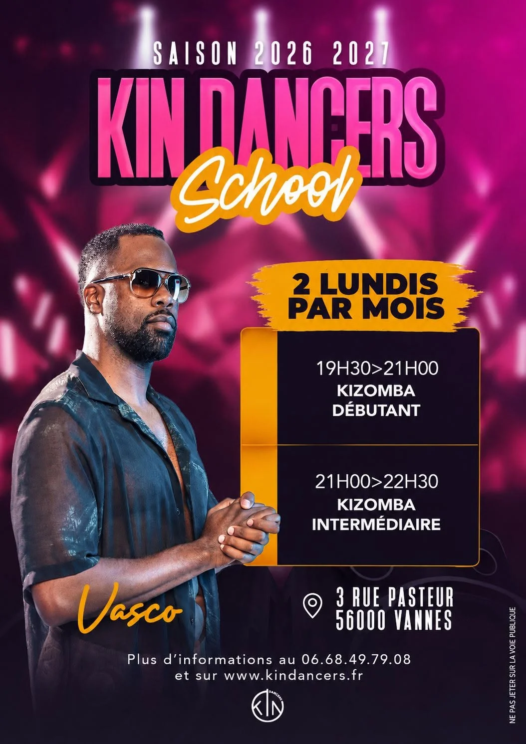 Kizomba at 3 rue Pasteur, 56000 Vannes