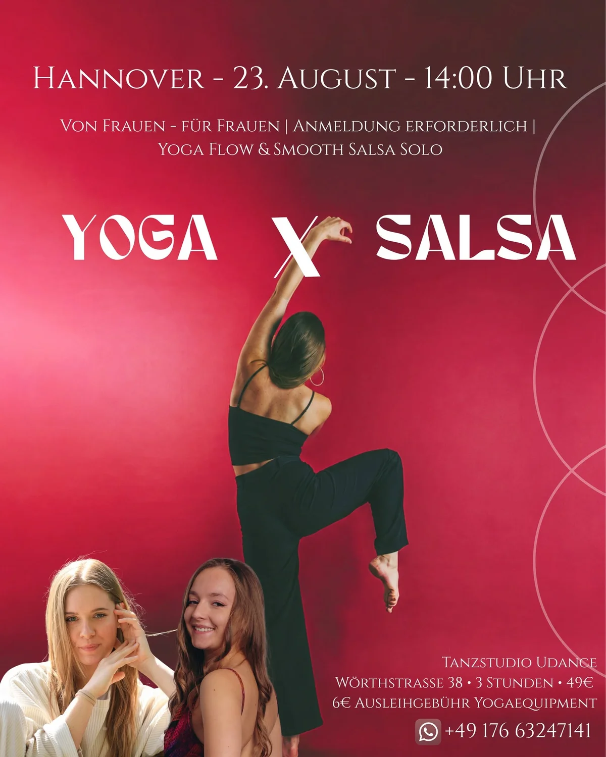 Yoga X Salsa, Von Frauen - für Frauen