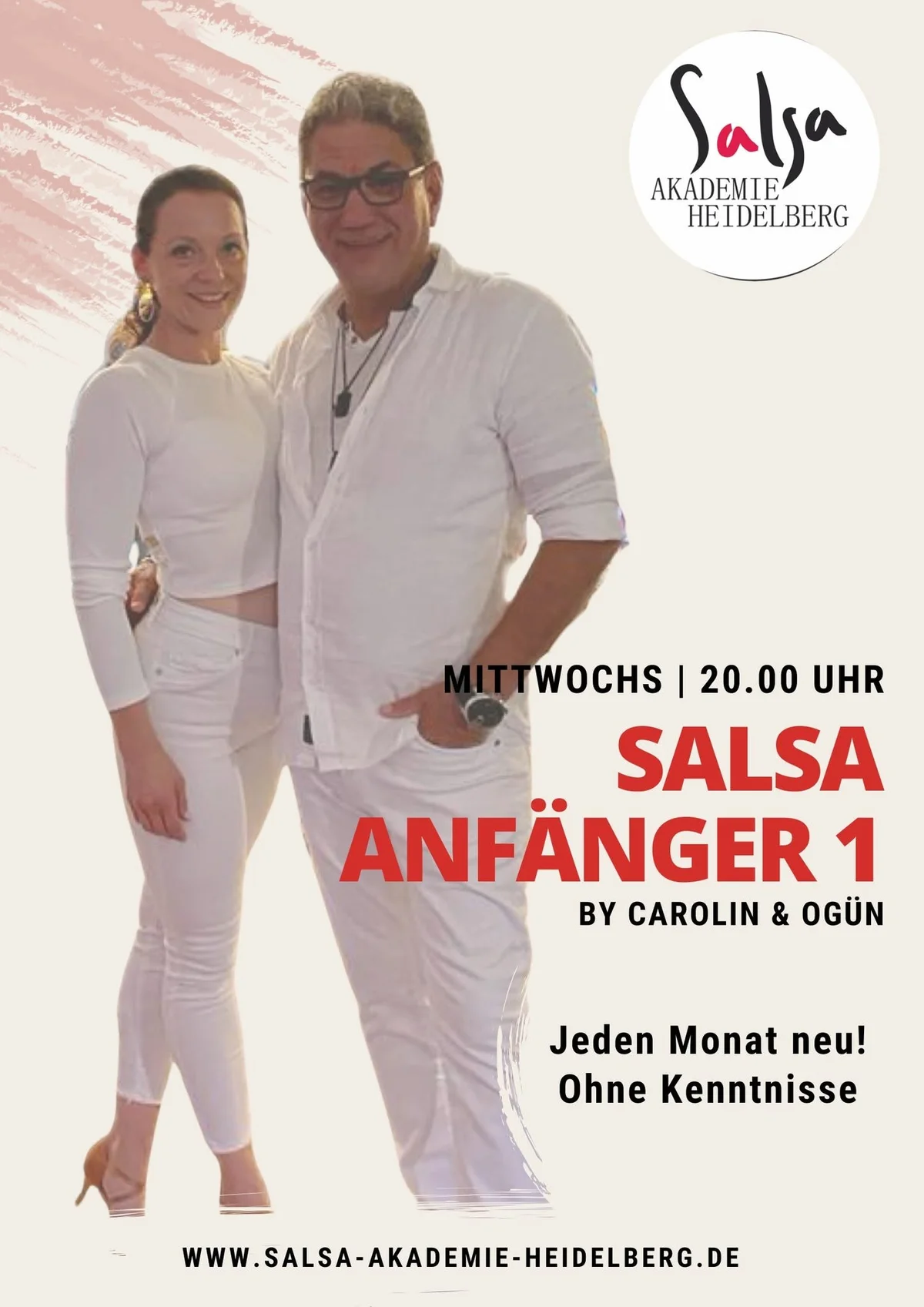 SALSA ANFÄNGERKURS 1 - ohne Kenntnisse
