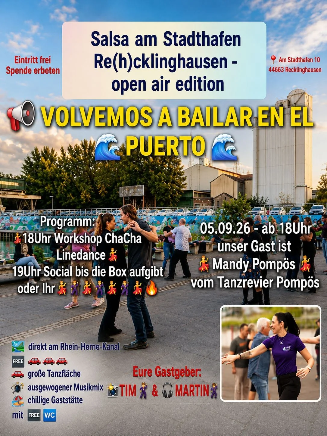 Salsa am Stadthafen open air edition