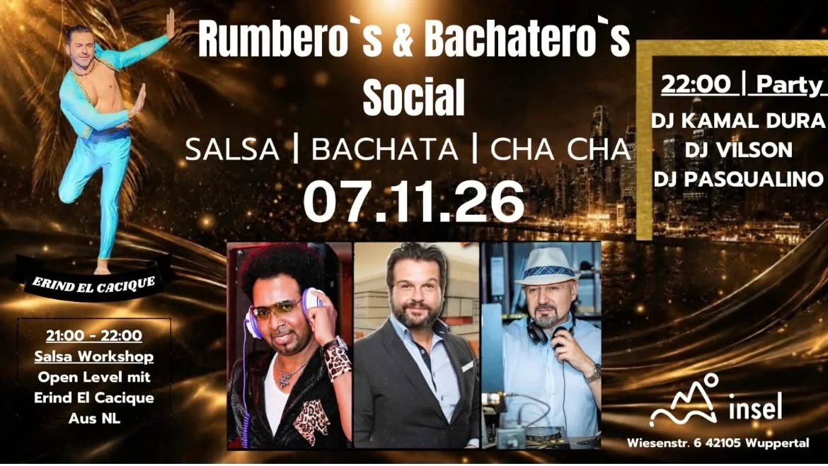 Rumbero's & Bachatero's Social - November edition -