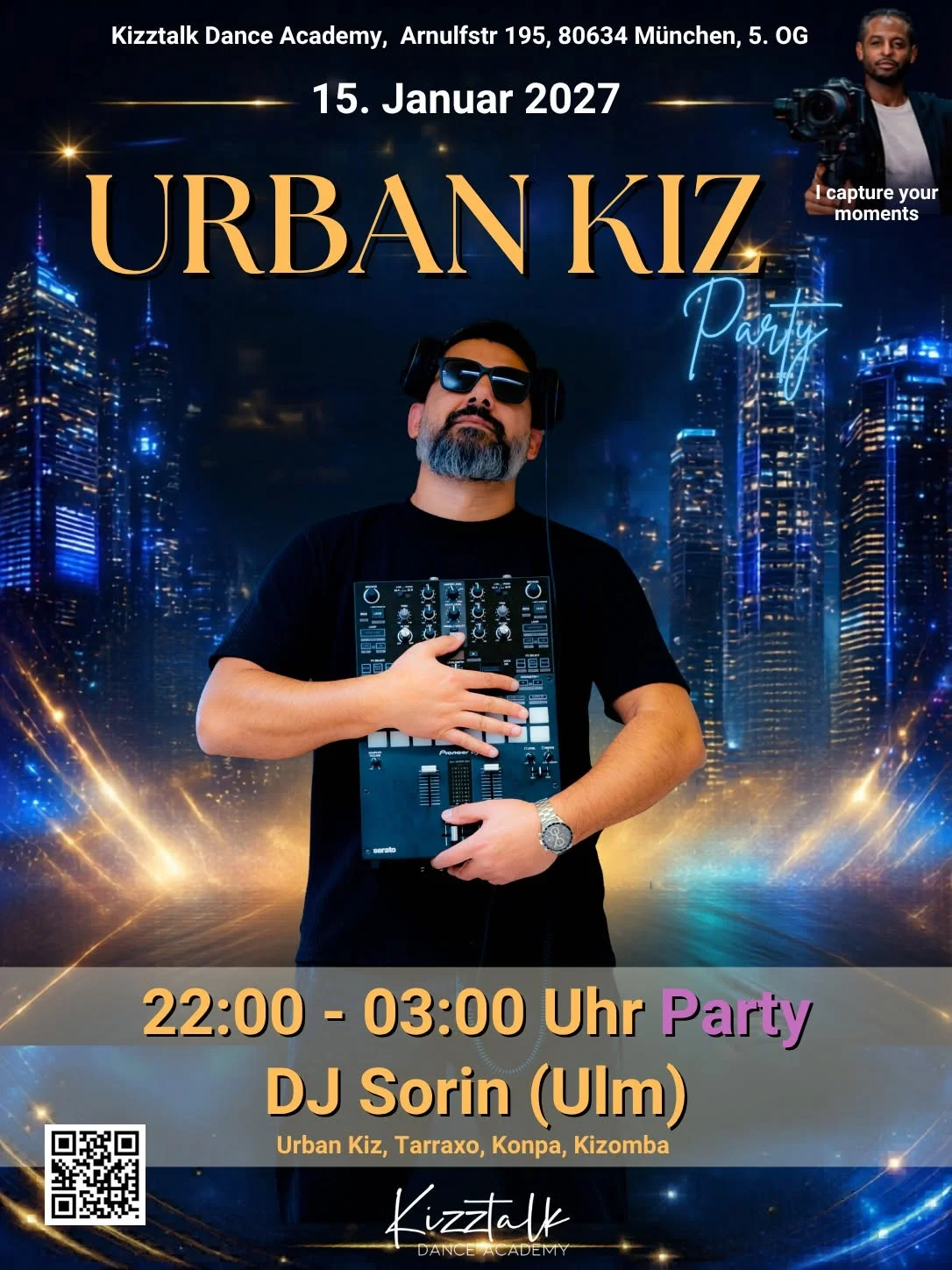  UrbanKiz Party @ Kizztalk mit DJ Sorin (Ulm)