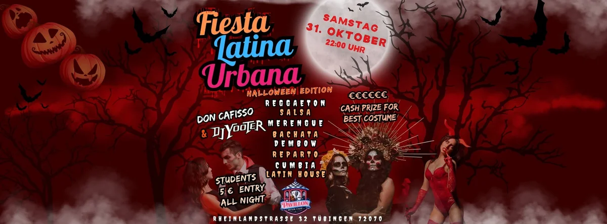 Fiesta Latina Urbana - Halloween Edition