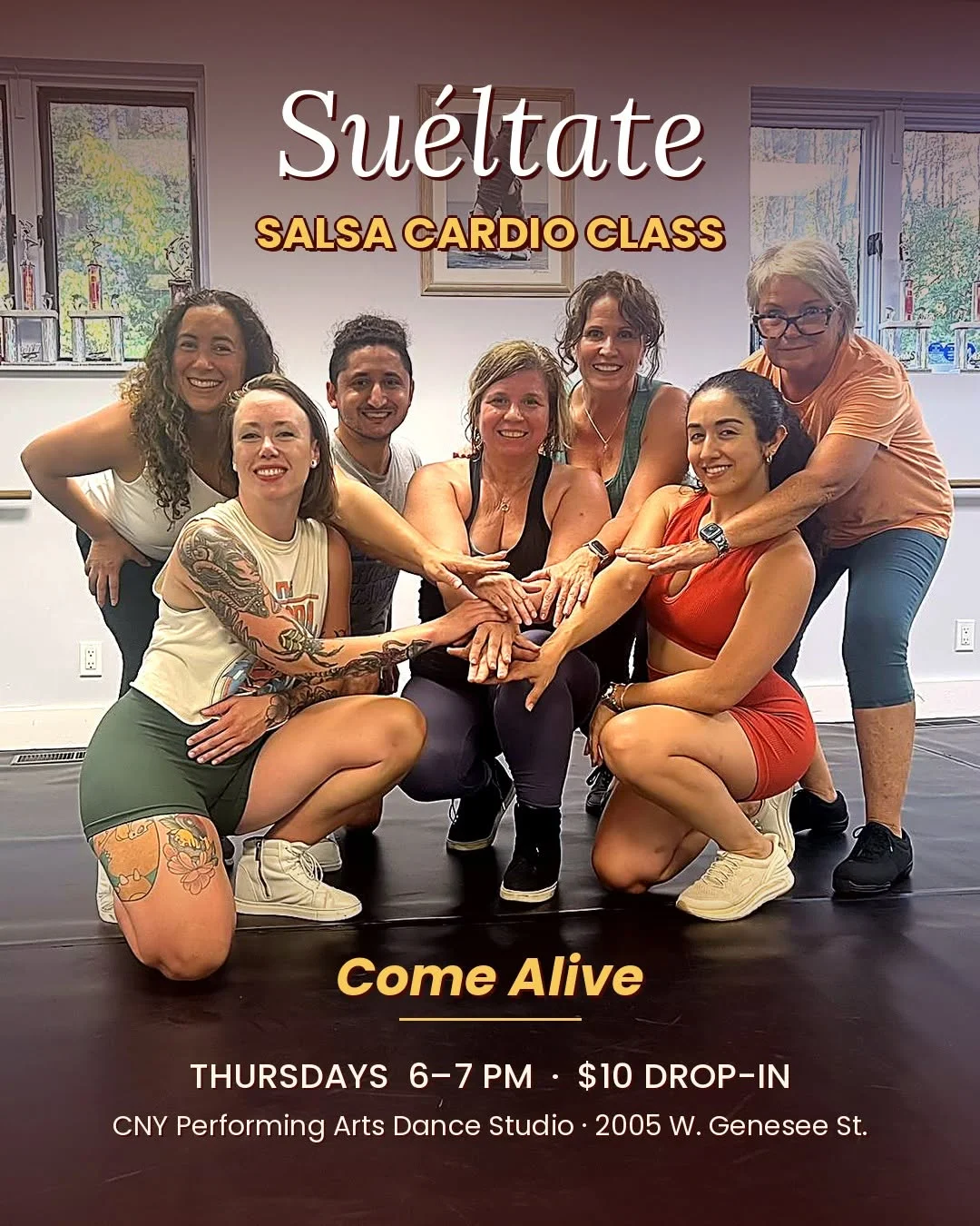 Salsa at CNY Performing Arts Studio, Solvay