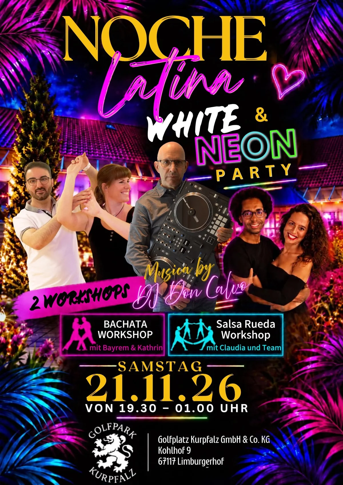 Salsa & Bachata at Golfclub Limburgerhof