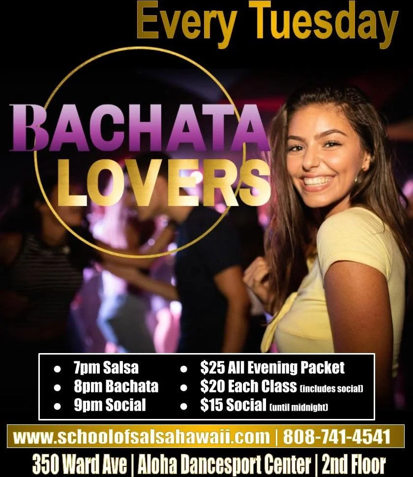 Salsa & Bachata at 350 Ward Avenue, Honolulu, HI, United States, Hawaii 96814