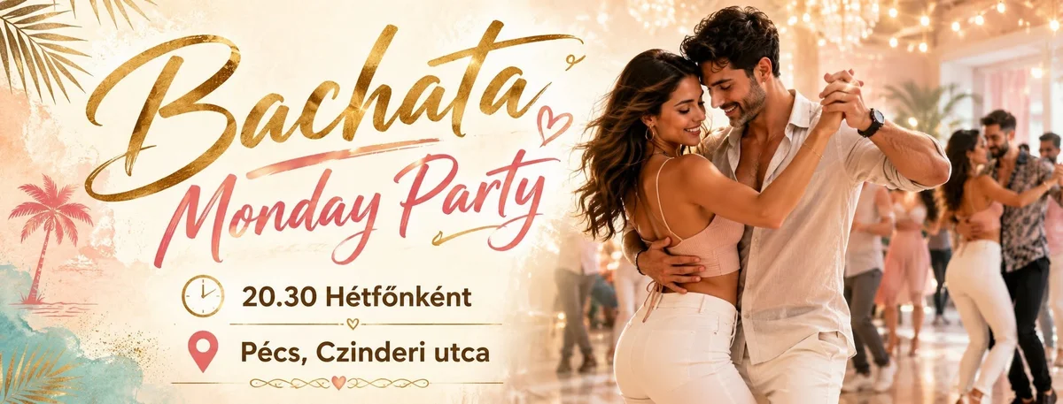 Salsa, Bachata & Kizomba at Czinderi utca 6, Pécs 7622, Magyarország