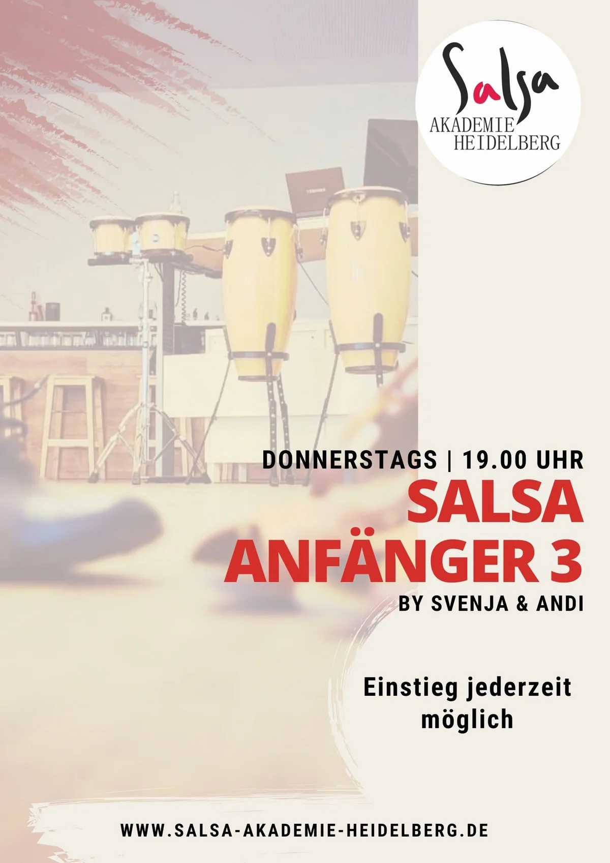 SALSA ANFÄNGER 3 - Aufbaukurs