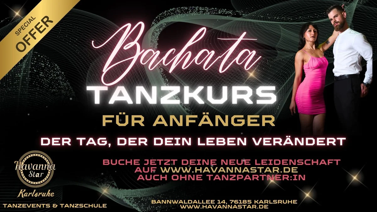 Bachata Anfängerkurs- Auch ohne feste Tanzpartner/in 
