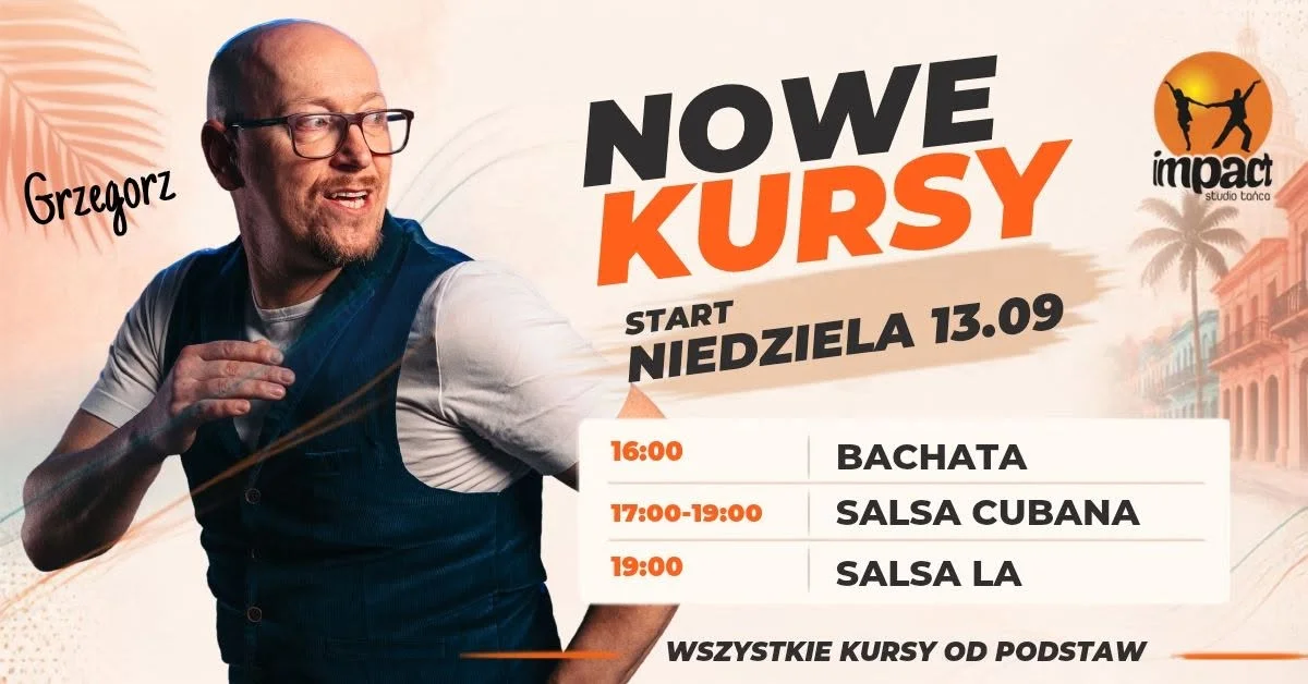 Salsa & Bachata at Studio Tańca IMPACT, ul. Partyzantów 1, Częstochowa