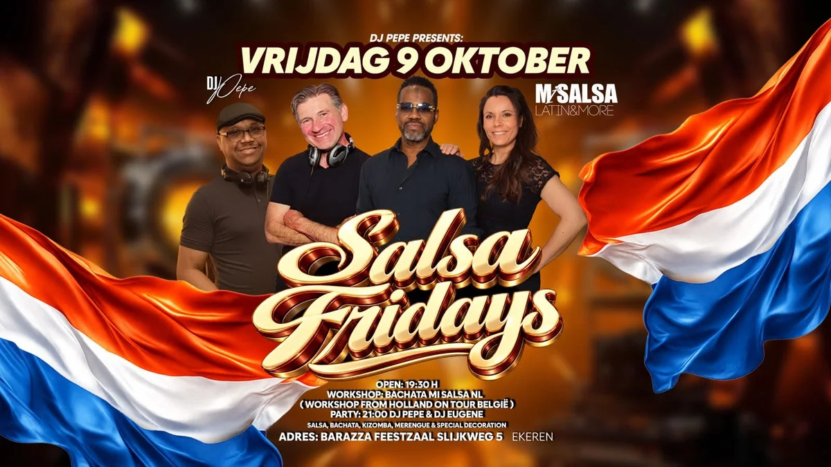 SALSA FRIDAY'S @ BARAZZA  vrijdag 9 oktober – Bild 1