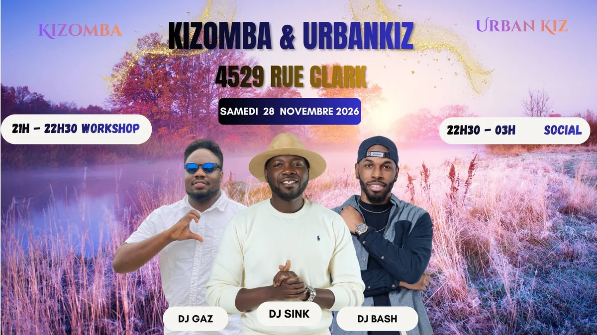 Kizomba at Station Clark, Montréal