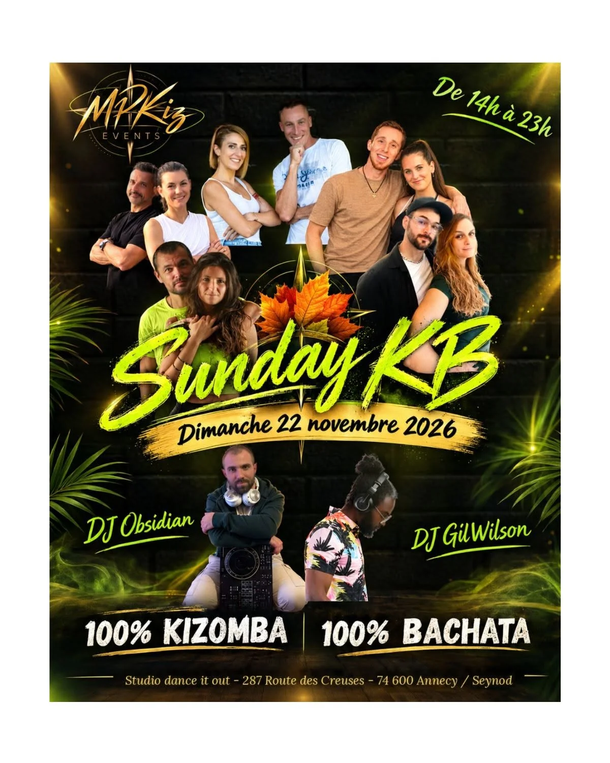 Bachata & Kizomba at Seynod, Annecy