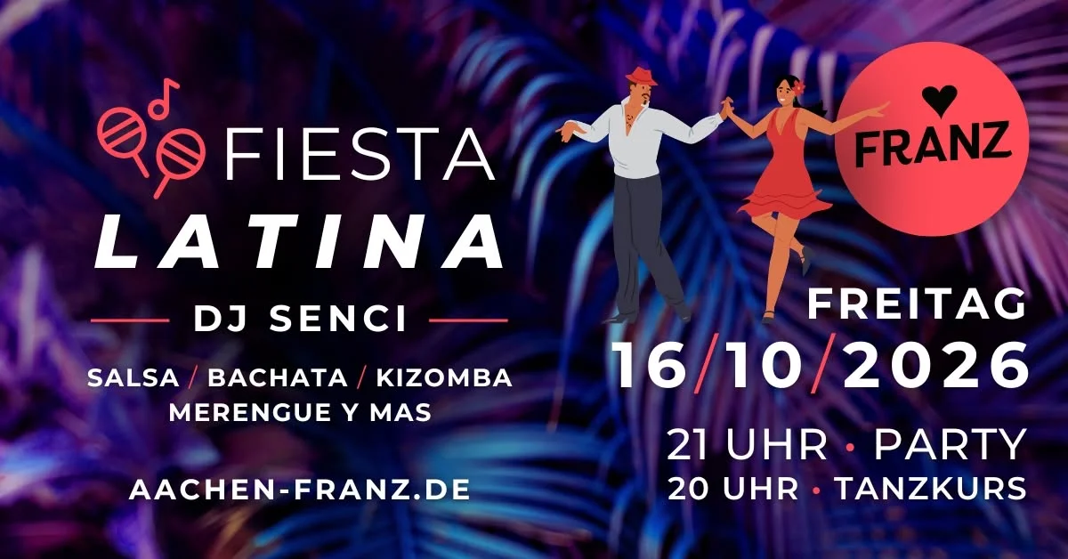FIESTA LATINA 💃🏻✨ DJ SENCI // SALSA PARTY + GRATIS BACHATA TANZKURS!