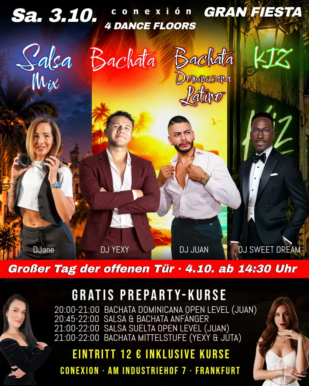 Conexion – Gran Fiesta Party – Salsa, Bachata and Kizomba in Frankfurt am Main