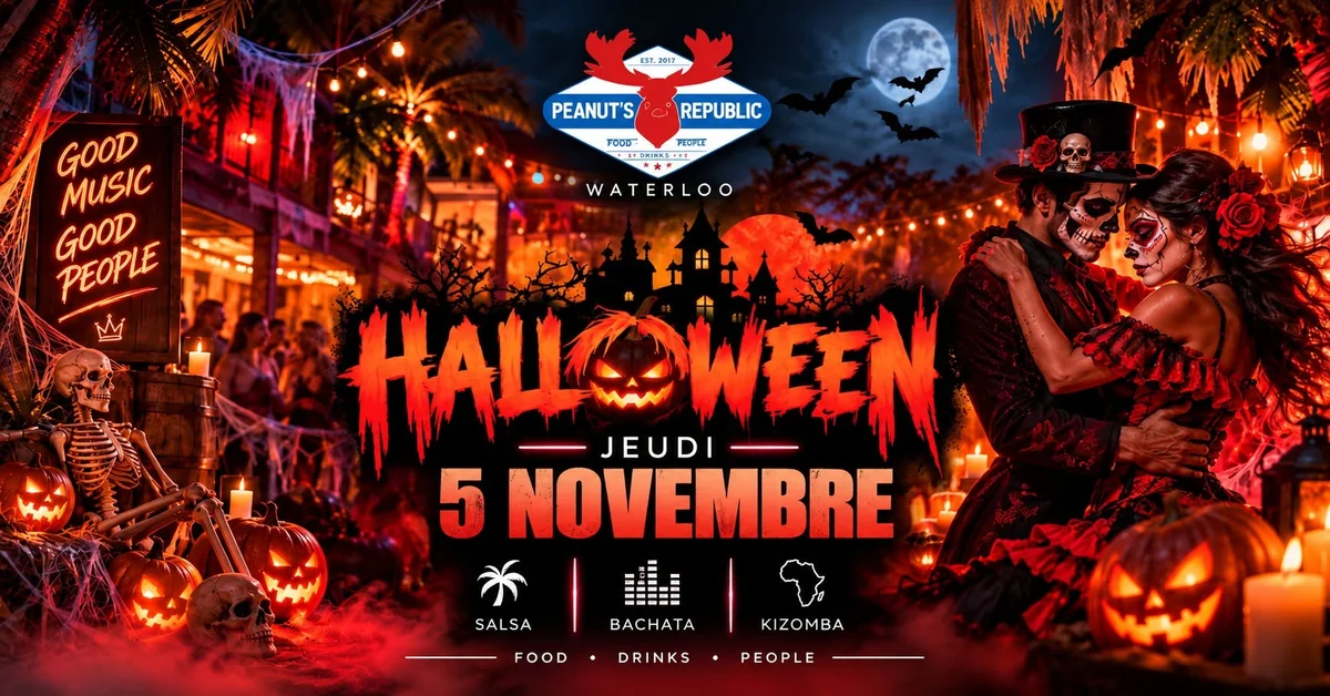 Salsa, Bachata & Kizomba at Peanut's Republic, Braine l'Alleud