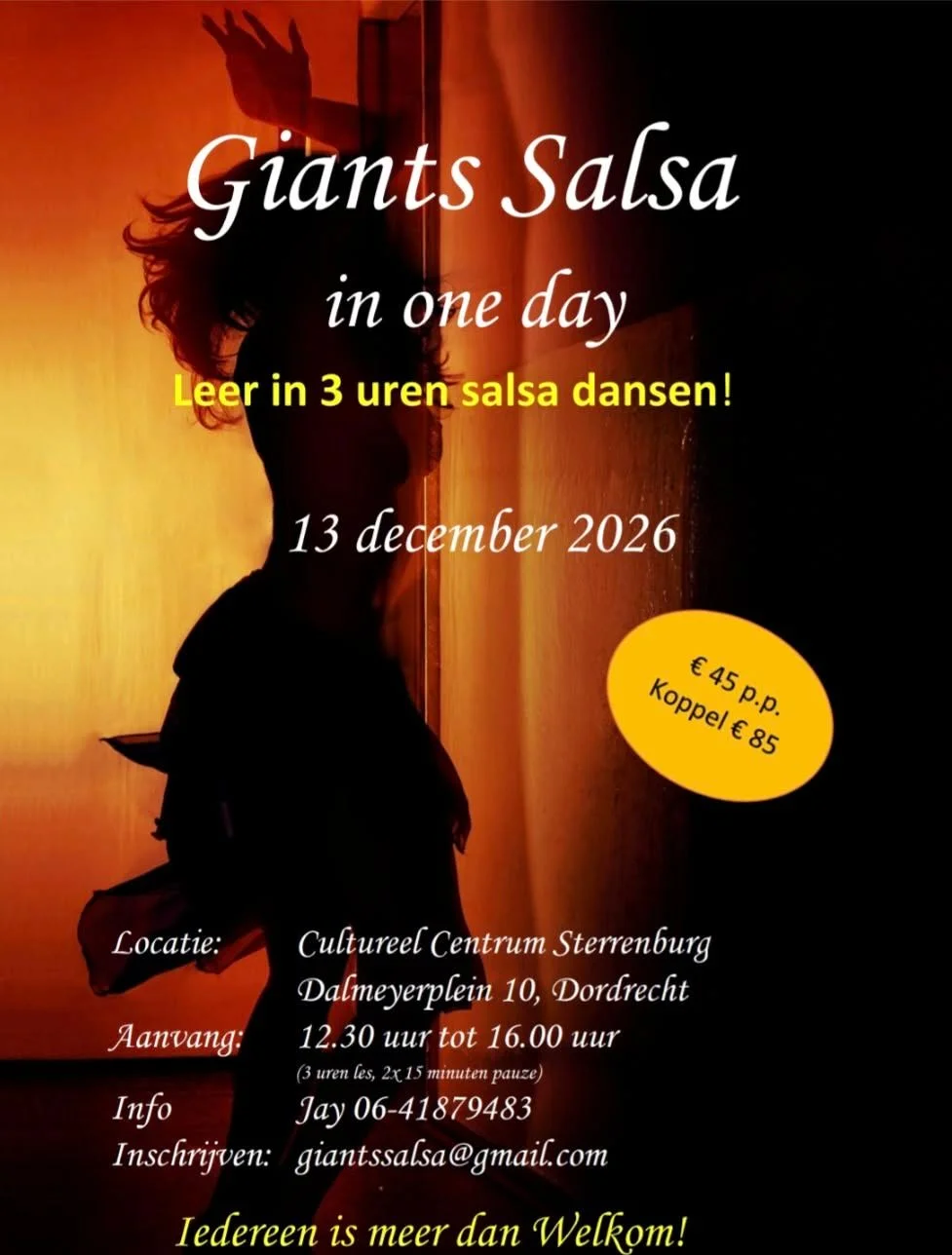 Salsa at Cultureel Centrum Sterrenburg, Dordrecht