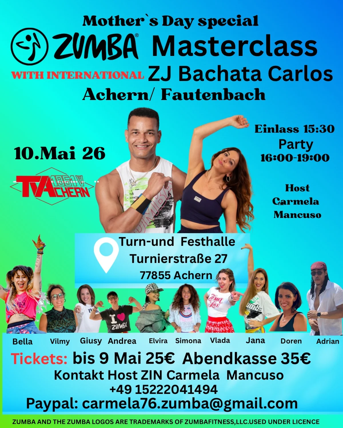 Zumba Masterclass With ZJ Bachata Carlos 🔥🔥