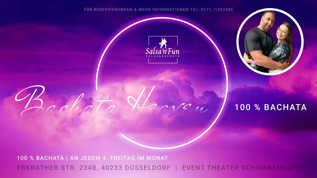 Bachata Heaven | Die 100 % Bachata Party in Düsseldorf
