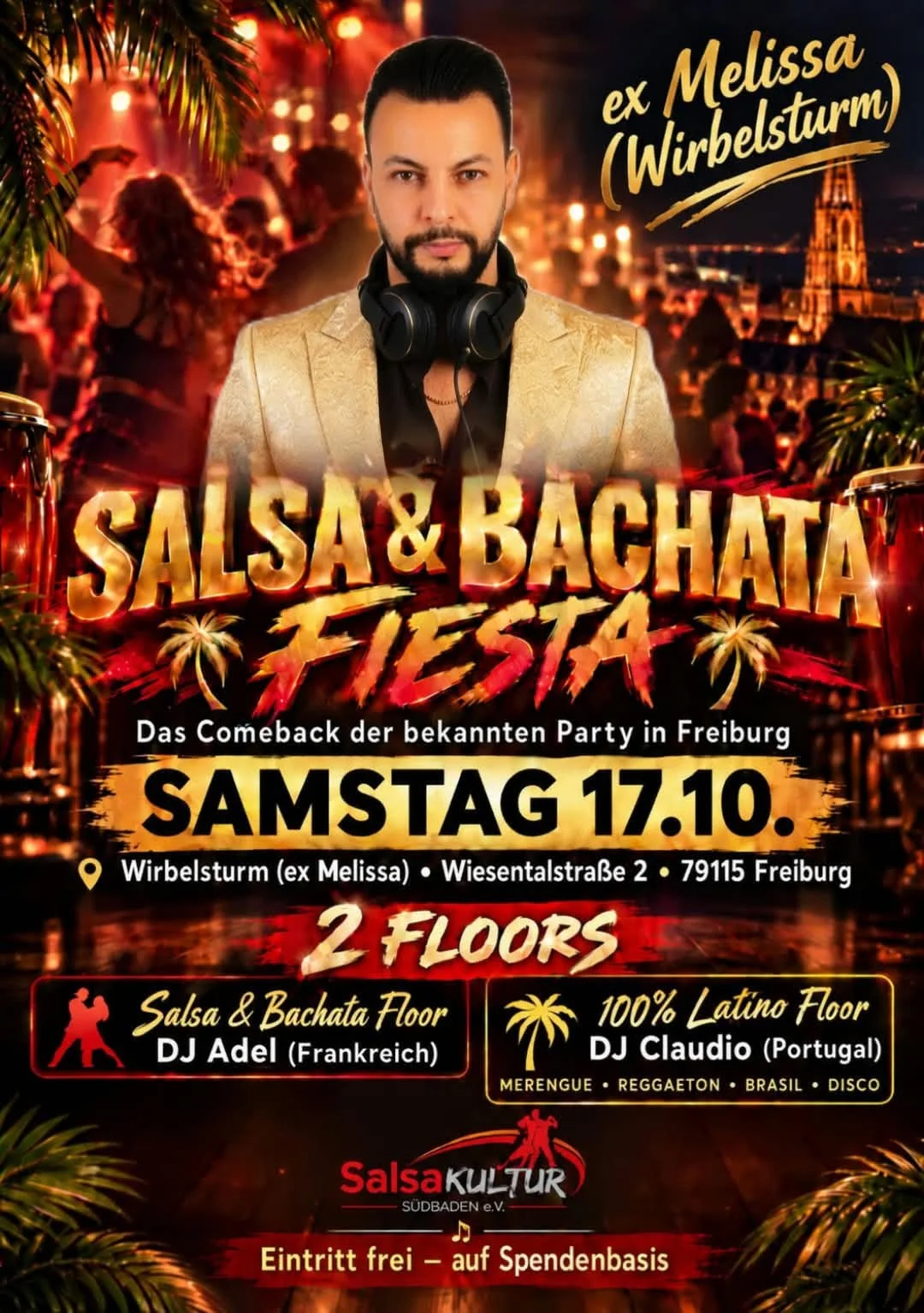 Salsa Bachata & Latino Fiesta Freiburg 