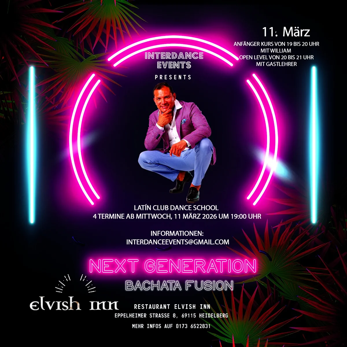 Next Generation Anfängerkurs Bachata in Heidelberg