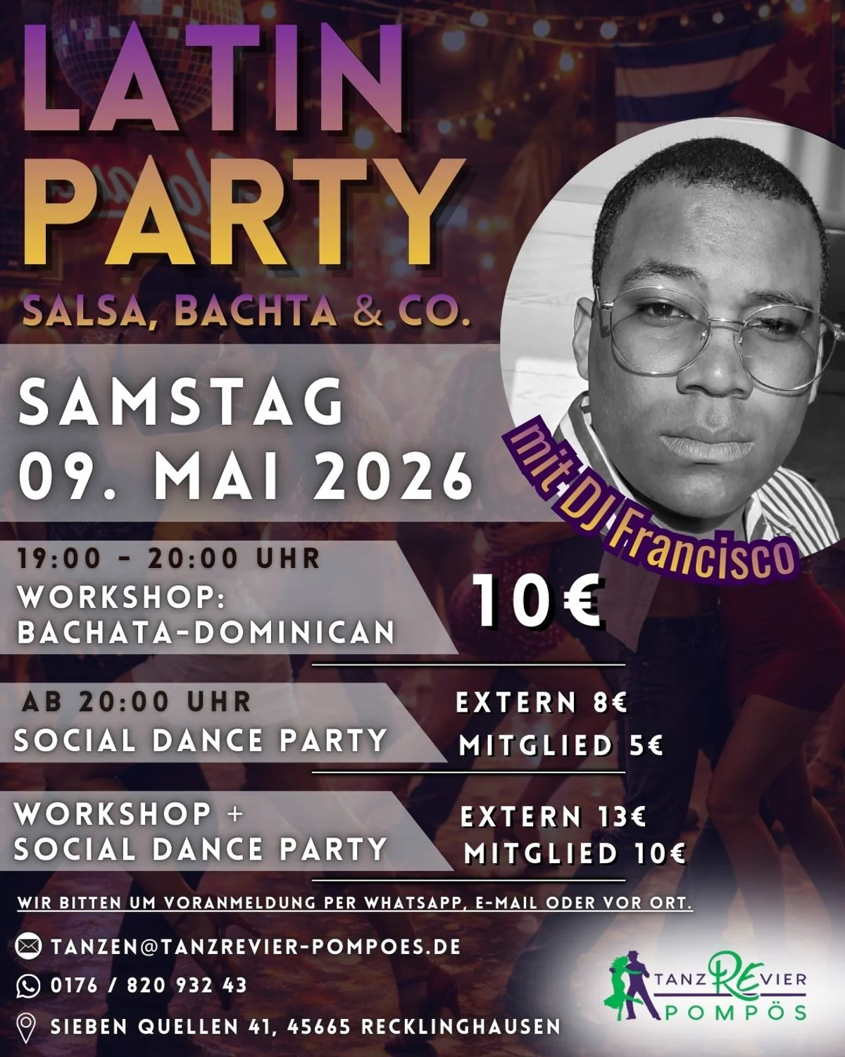 LATIN - PARTY Salsa, Bachata & Co.