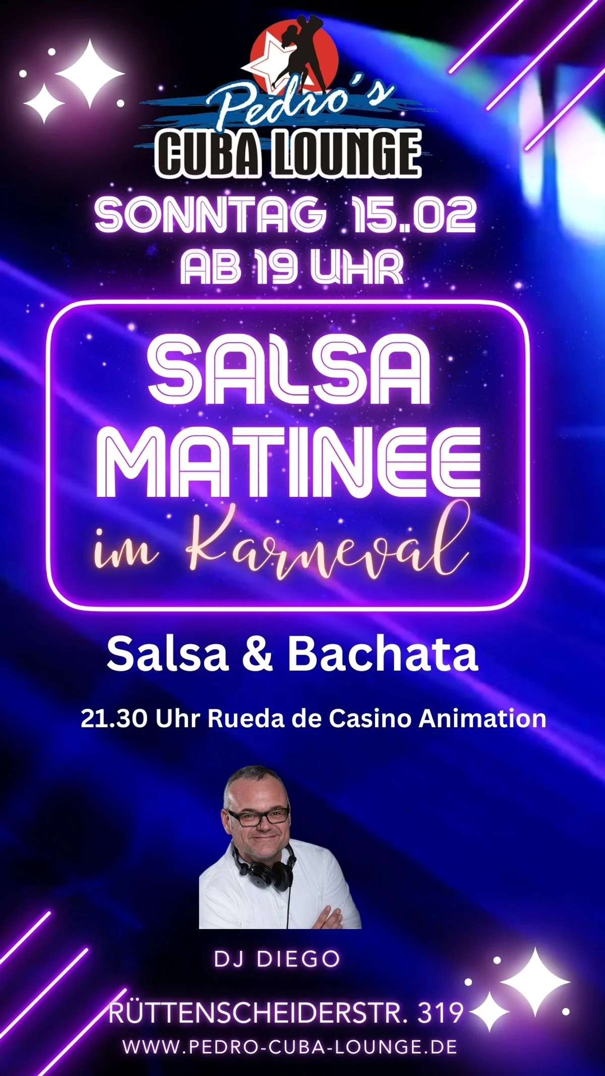 SALSA MATINEE IM KARNEVAL