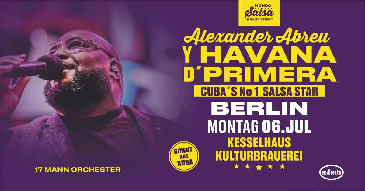 Alexander Abreu & Havana DPrimera - Berlin