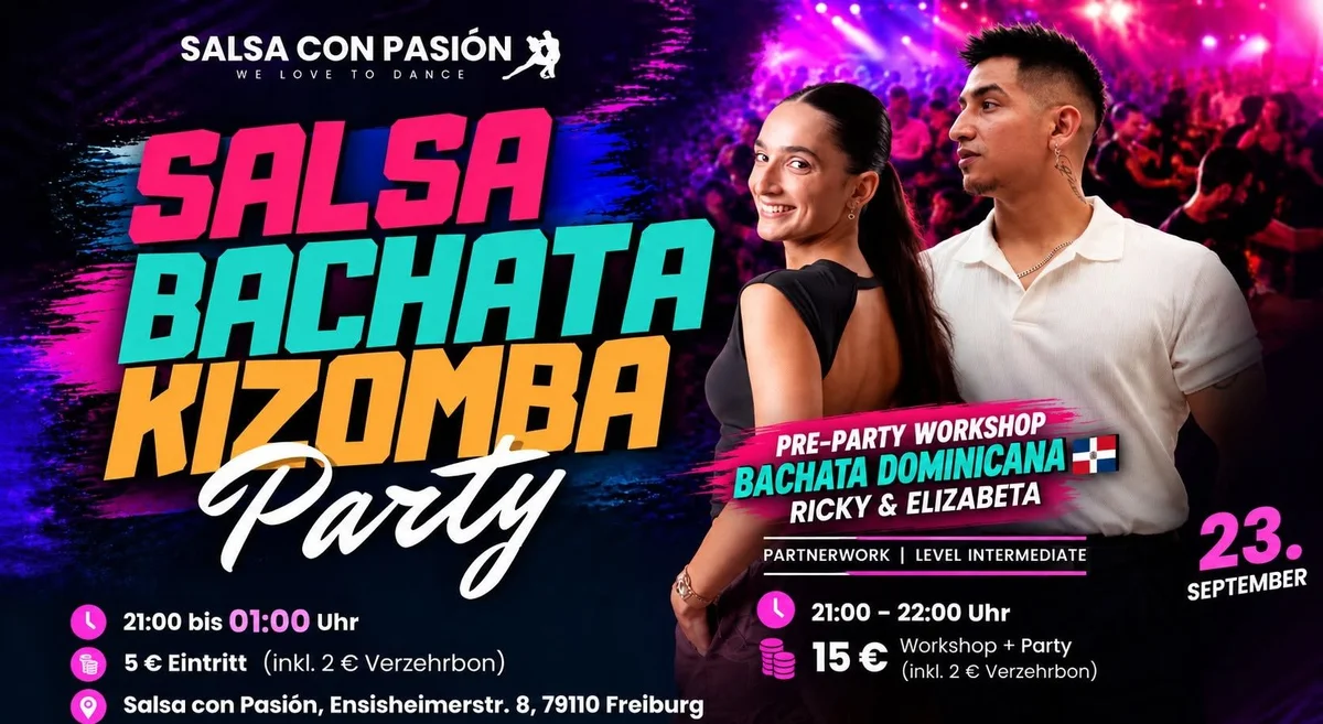 Salsa, Bachata & Kizomba Party - Comeback Special 🔥