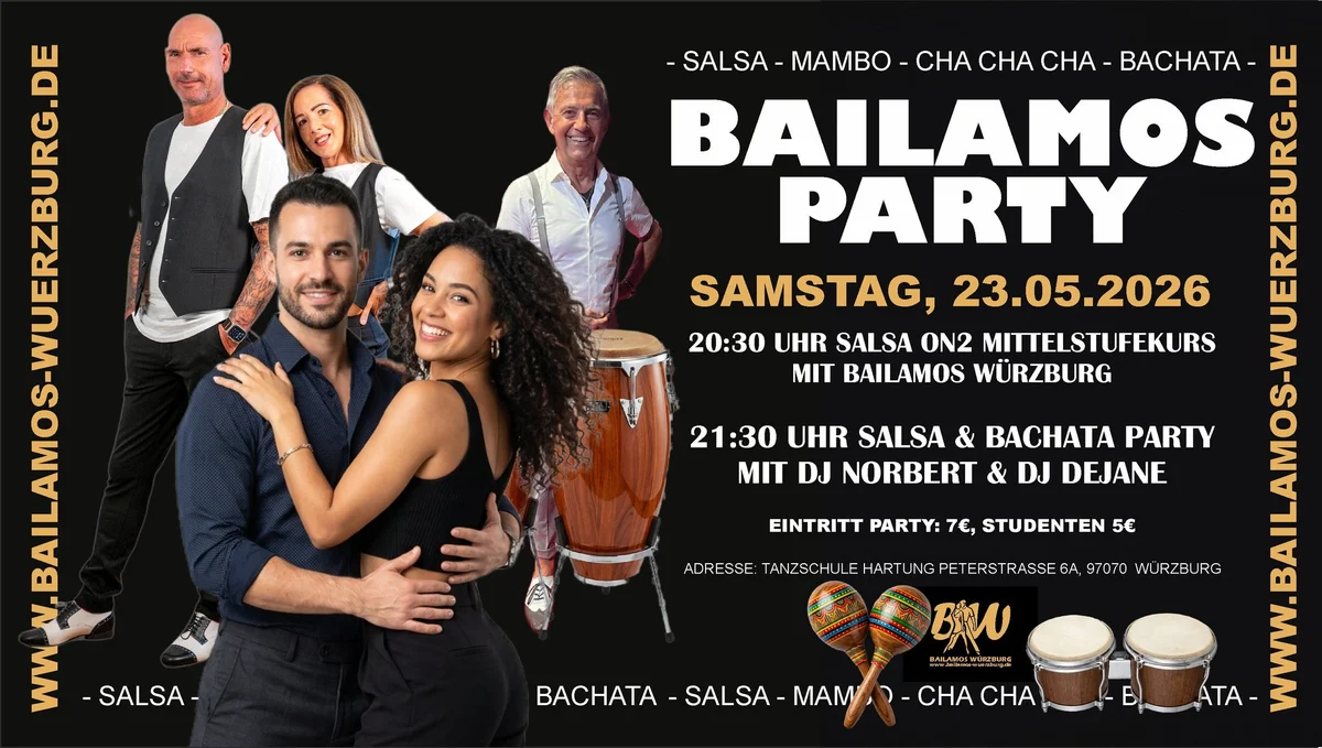 Bailamos Salsa & Bachata Party 