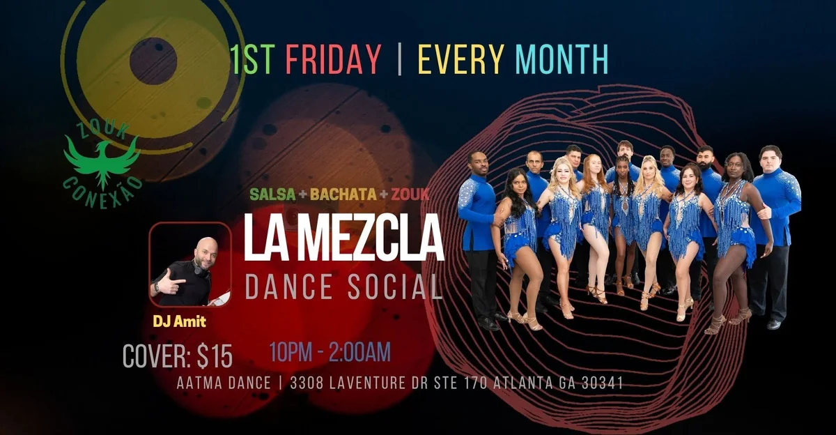 Salsa & Bachata at Aatma Dance Studio, Chamblee
