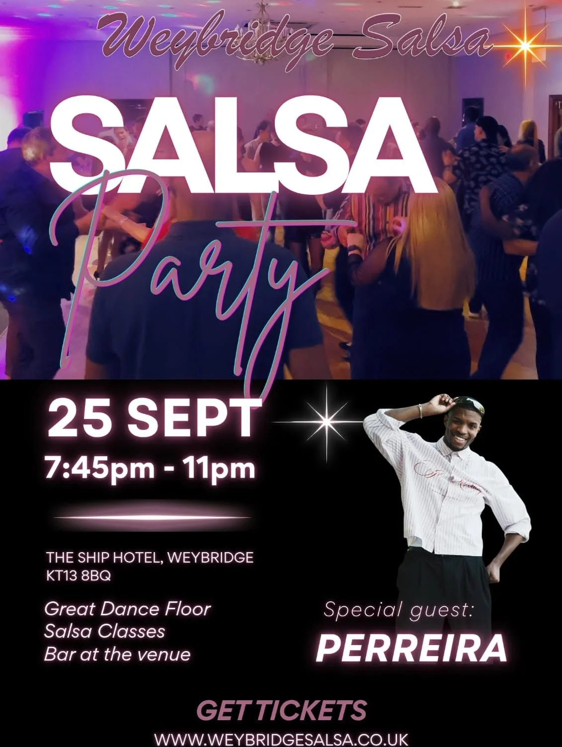 Salsa at Best Western Ship Hotel, Weybridge, England