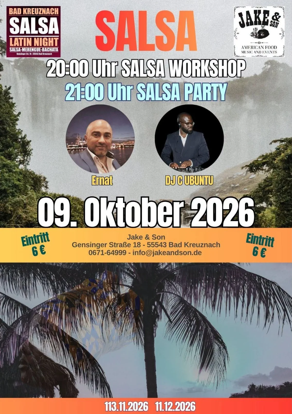 🌴 Salsa Latin Night – Oktober Edition 🌴