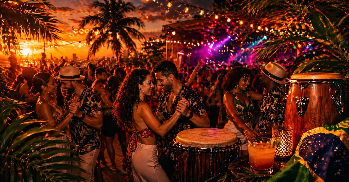 Ritmo Caliente - Brasil x Latino