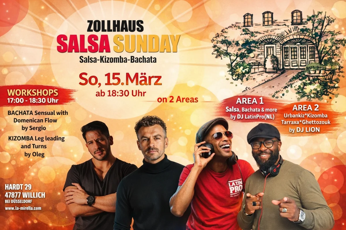 Salsa Sunday on 2 Areas im Zollhaus