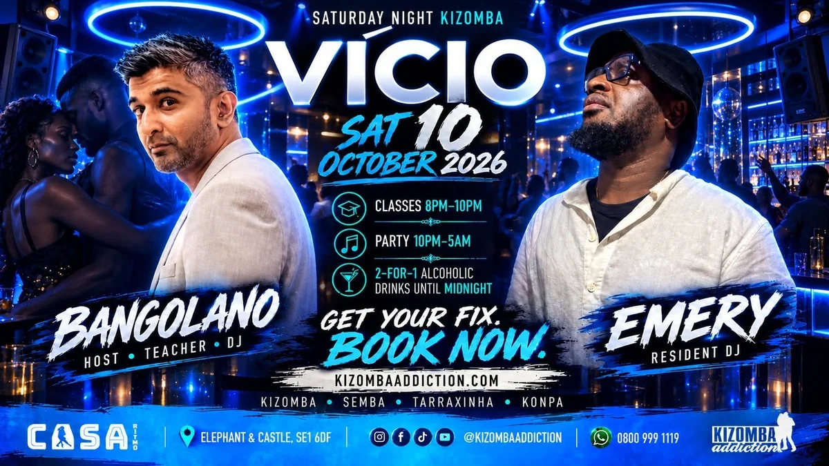 Kizomba at Casa Ritmo, England